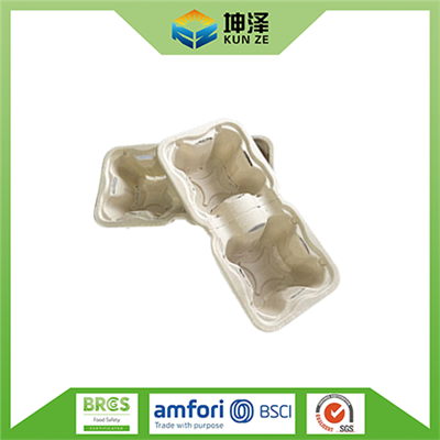 Engangs bagasse koppholder